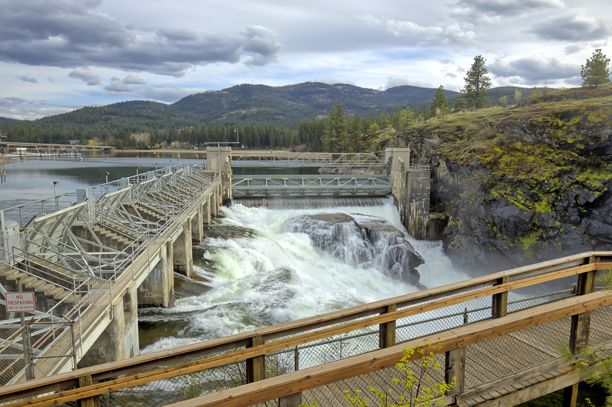 Panoramic Image of Post Falls, ID